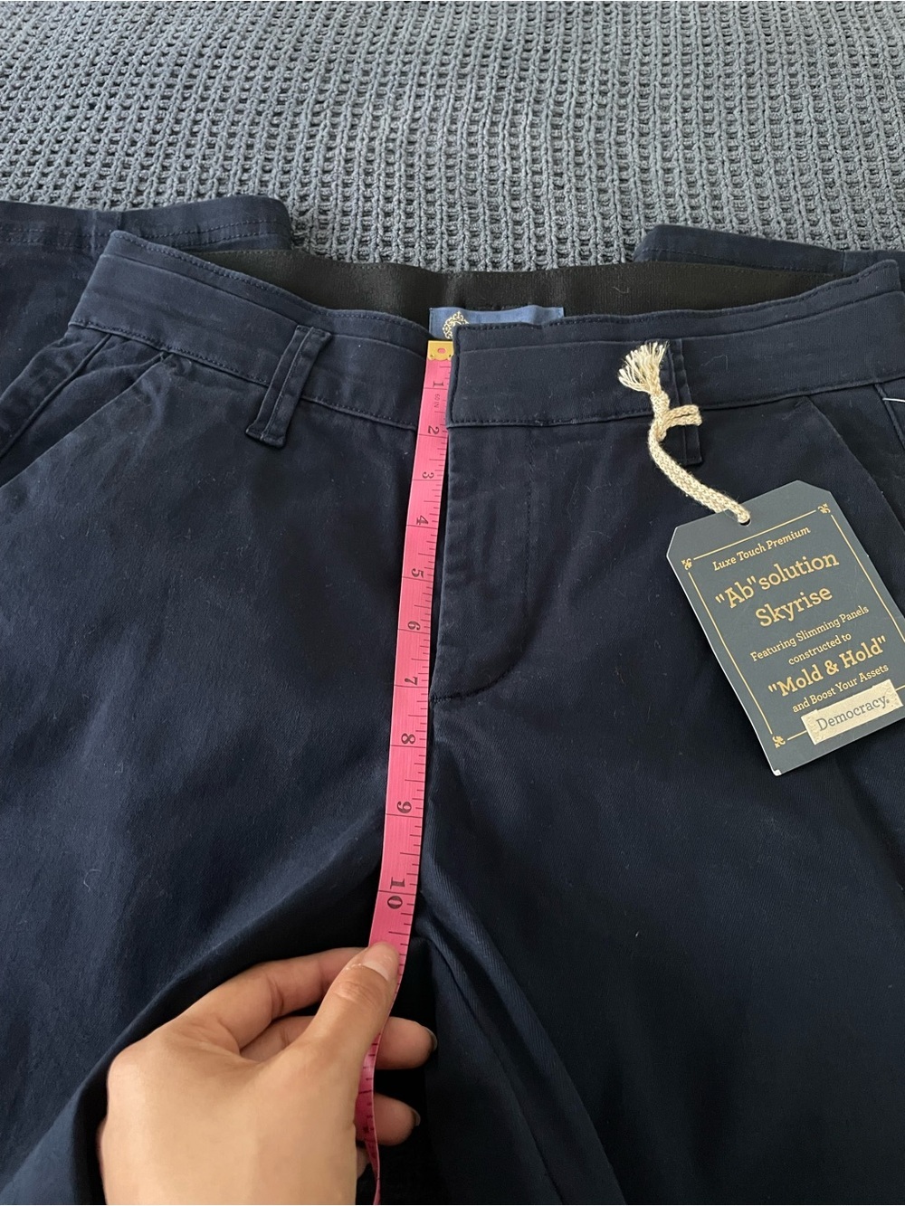 Democracy | Absolution Skyrise Chino Pants | Women’s Pant in Navy | NWT - Picture 13 of 14